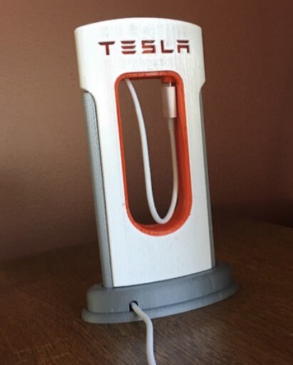 Tesla Phone Charging Station