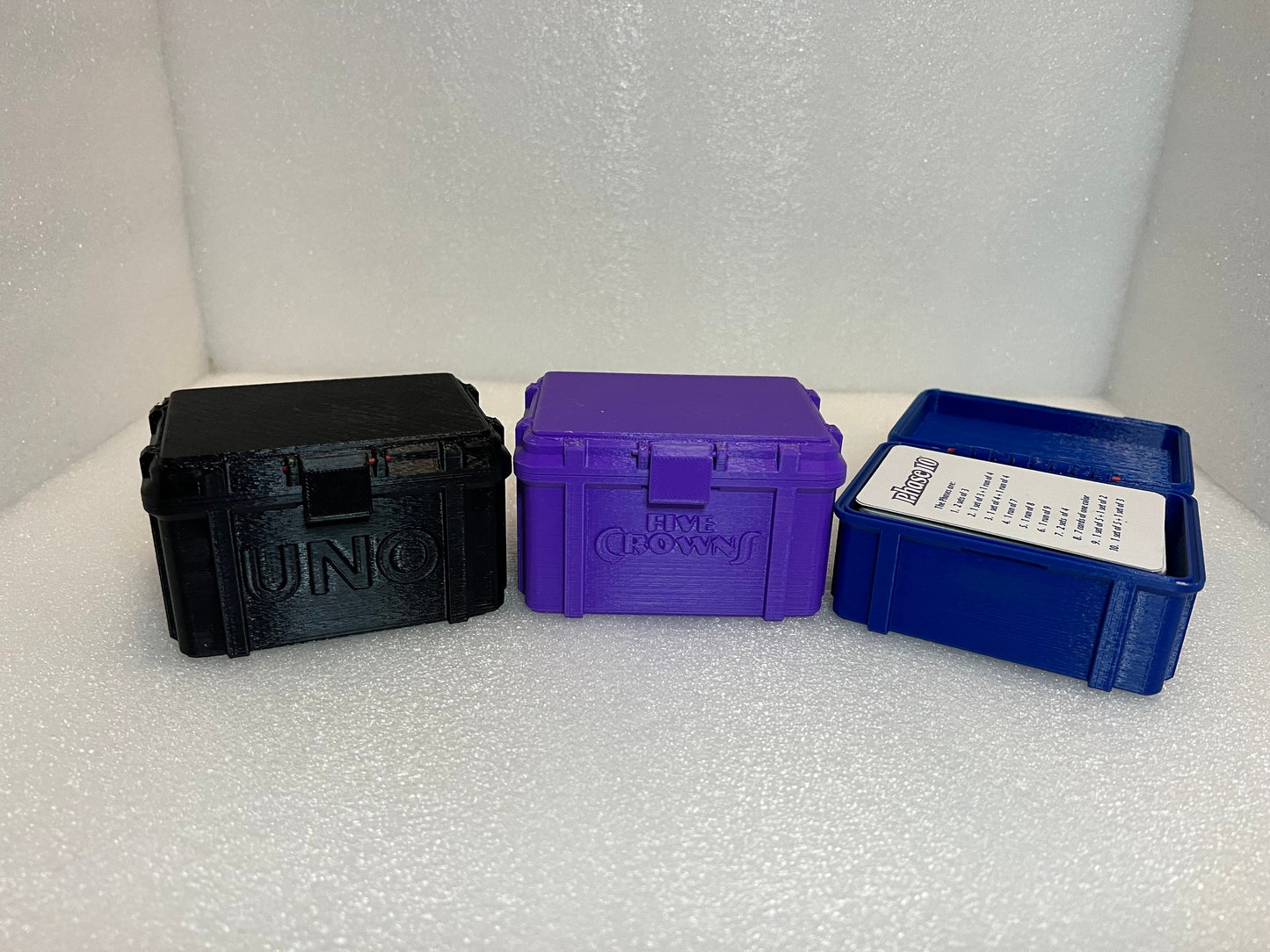 Stackable Card Game Case