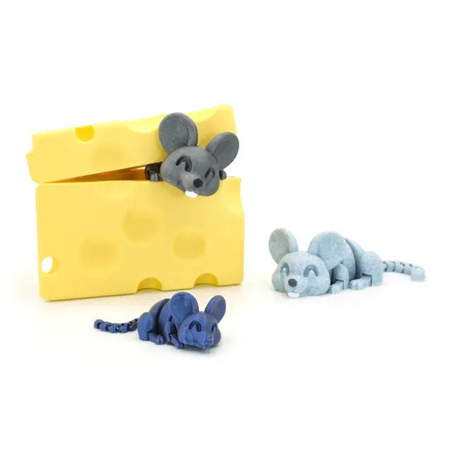 Flexi Mouse and Cheese Block