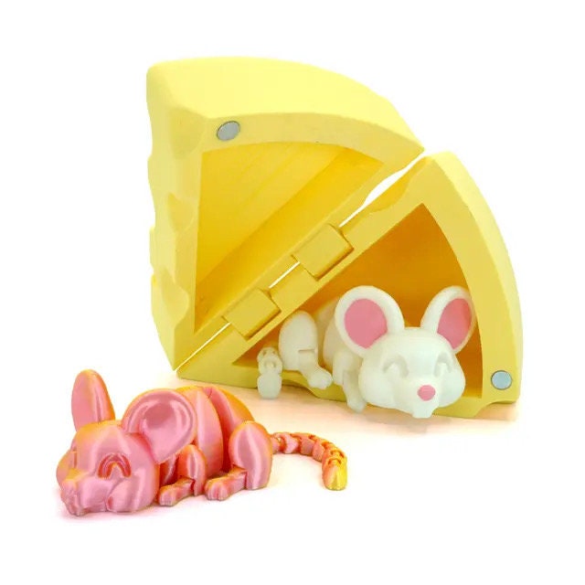 Flexi Mouse and Cheese Block