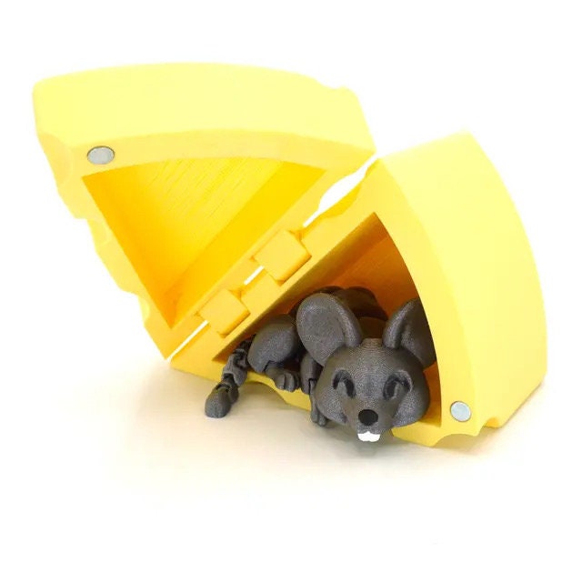 Flexi Mouse and Cheese Block